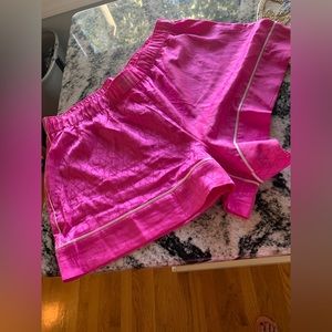 Victoria’s Secret silk pajama shorts